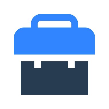 çanta simgesi vektör illüstrasyonu