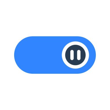 düğme simgesi vektör illüstrasyonu  