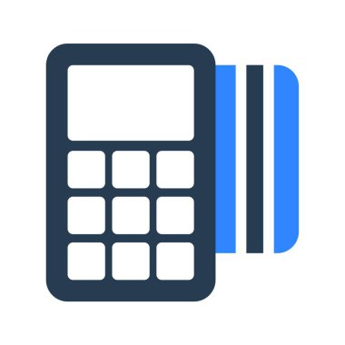 Kart simgesi, vektör illüstrasyonu