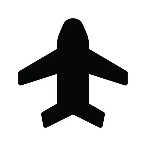 Απεικόνιση Διανύσματος Εικονιδίου Του Αεροσκάφους — Διανυσματικό Αρχείο