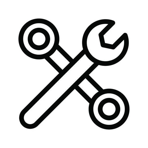 Reparatur Symbol Vektor Illustration — Stockvektor