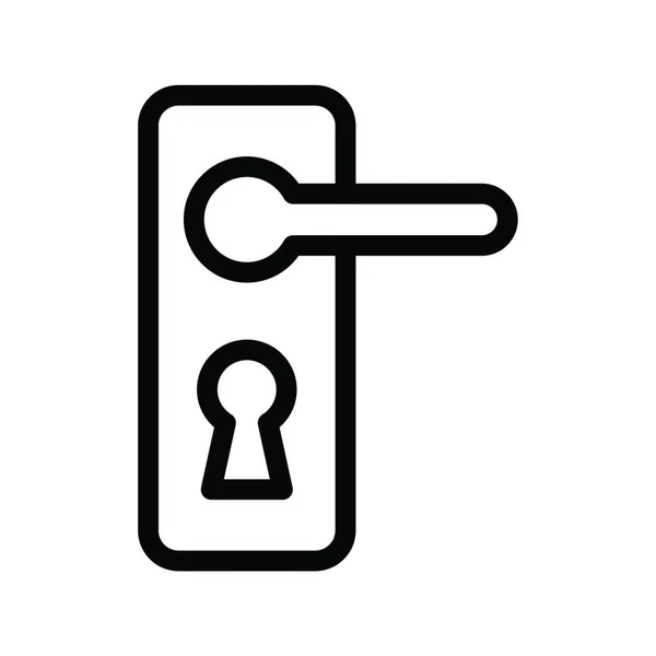 Lock Icône Vectoriel Illustration — Image vectorielle