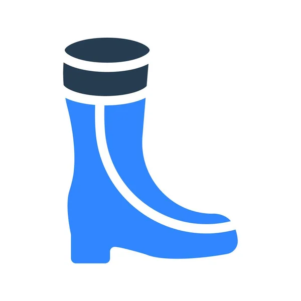 Boot Icon Vector Illustration — Stock Vector