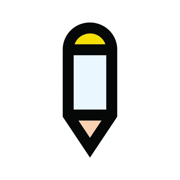 Pencil Web Icon Vektorillustration — Stock vektor