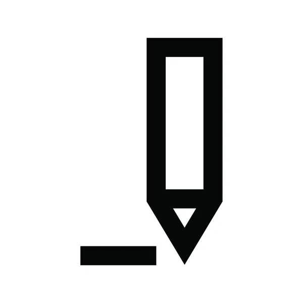 Write Pen Web Icon Wector Illustration — стоковый вектор