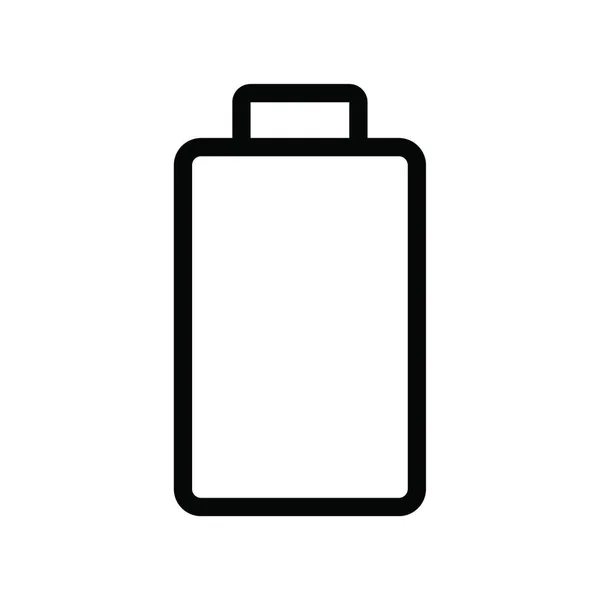 Ícone Bateria Ilustração Vetorial — Vetor de Stock