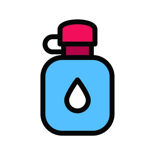 Bottle Icon Vector Illustration — Stock Vector