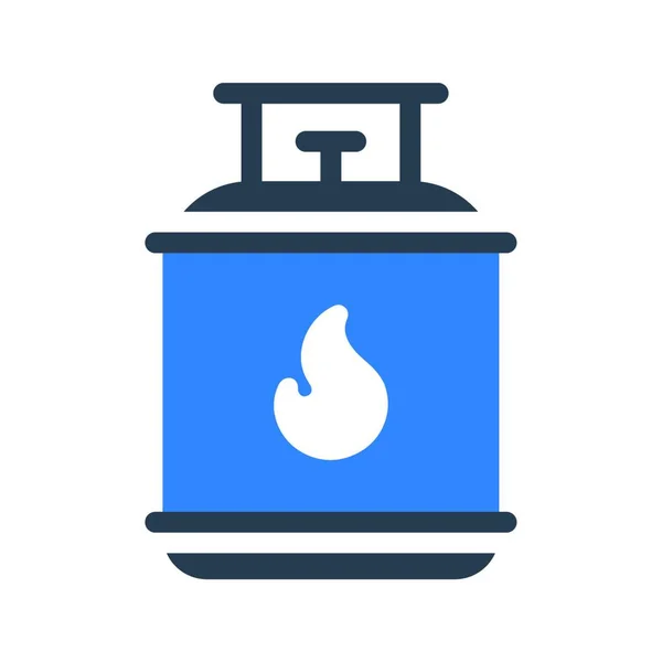Gas Icon Vector Illustration — Stock Vector
