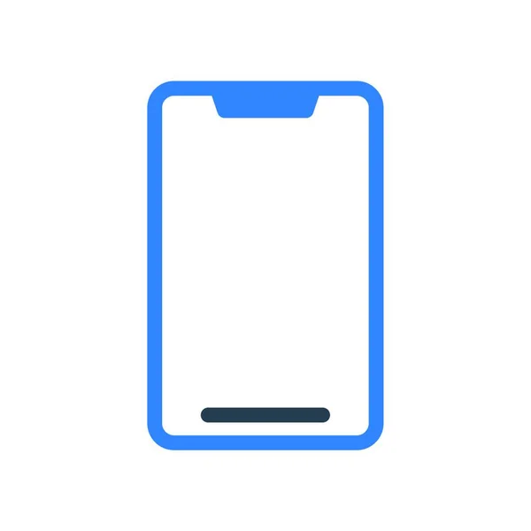 Mobiltelefon Einfache Vektorillustration — Stockvektor