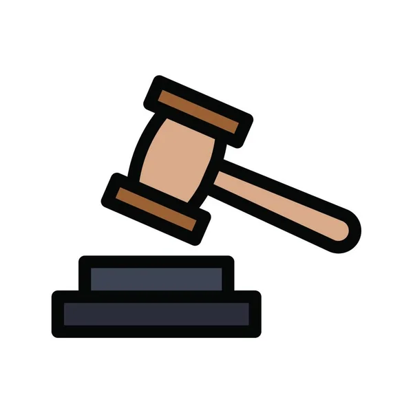 裁判所 単純なベクトル図 — ストックベクタ