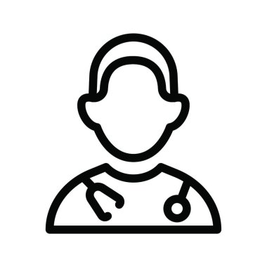 Doktor Web simgesi vektör illüstrasyonu