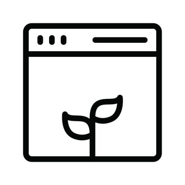 çevrimiçi simge, vektör illüstrasyonu 