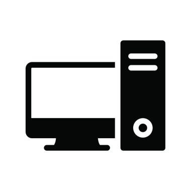 PC simge vektör çizim