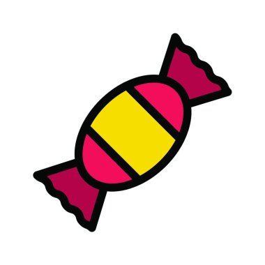 Tatlı şeker kutsal kişilerin resmi, vektör çizim  