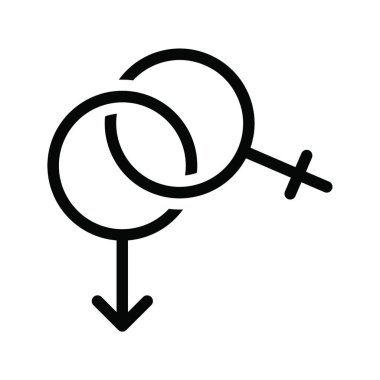 Aşk ikonu. vektör illüstrasyonu