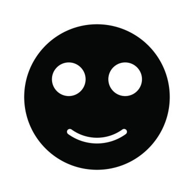 Yüz simgesi vektör illüstrasyonu