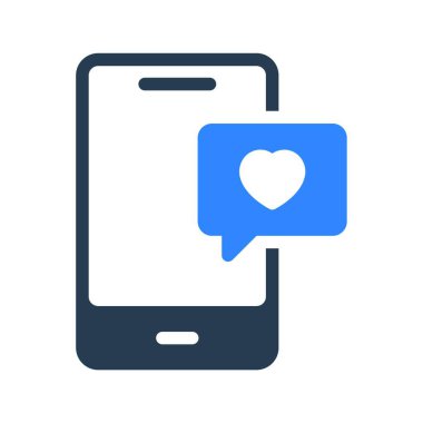 Telefon simgesi vektör illüstrasyonu