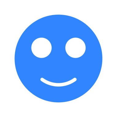 yüz simgesi, vektör çizimi 