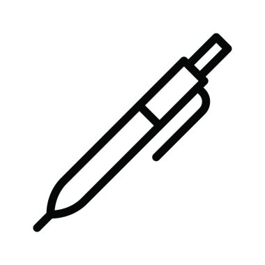 kalem simgesi vektör illüstrasyonu  