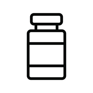 şişe simgesi vektör illüstrasyonu  