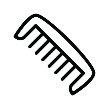 tarak web simgesi vektör illüstrasyonu