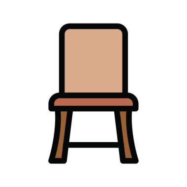 sandalye simgesi çizimi 