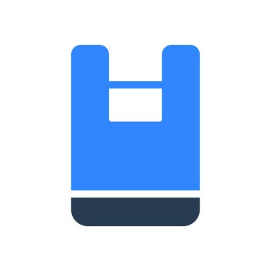 Çöp kutusu, basit vektör çizimi