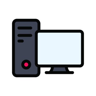 izleyici ikon vektör illüstrasyonu