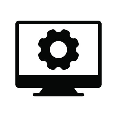 izleyici ikon vektör illüstrasyonu