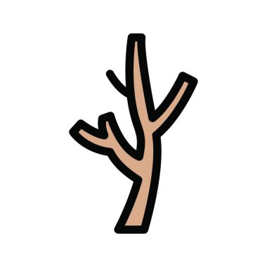 ağaç web simge vektör çizim