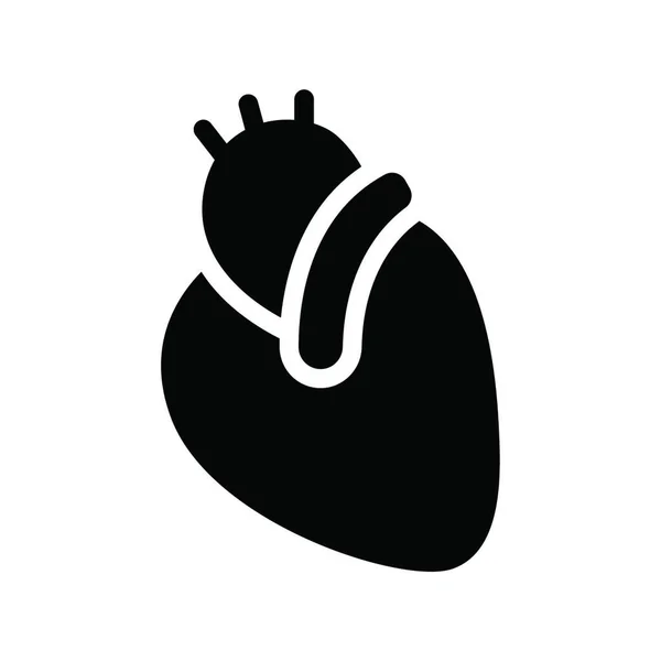 Серце Проста Векторна Ілюстрація — стоковий вектор