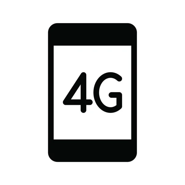 4Gインターネットアイコンベクトルイラスト — ストックベクタ