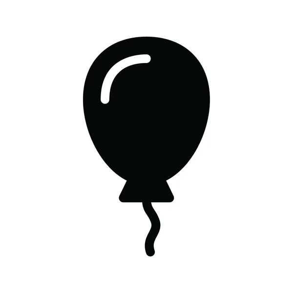 Luftballon Symbol Vektor Illustration — Stockvektor