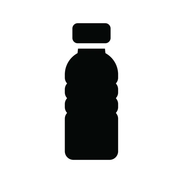 Gambar Vektor Ikon Web Botol Plastik - Stok Vektor