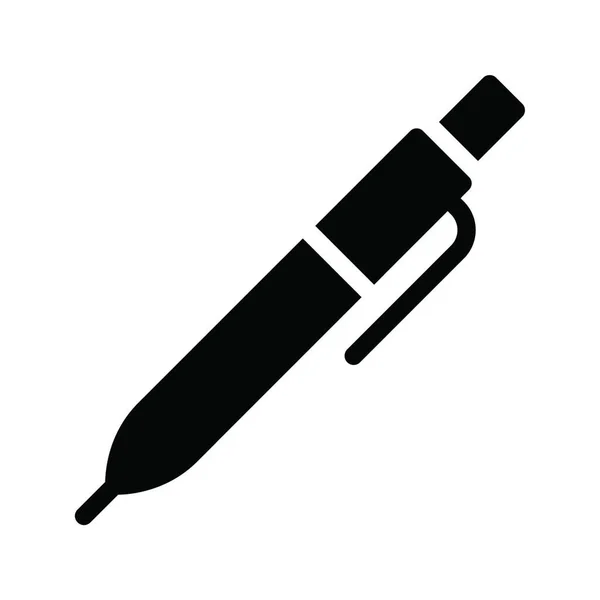 Kalem Web Simge Vektör Çizim — Stok Vektör