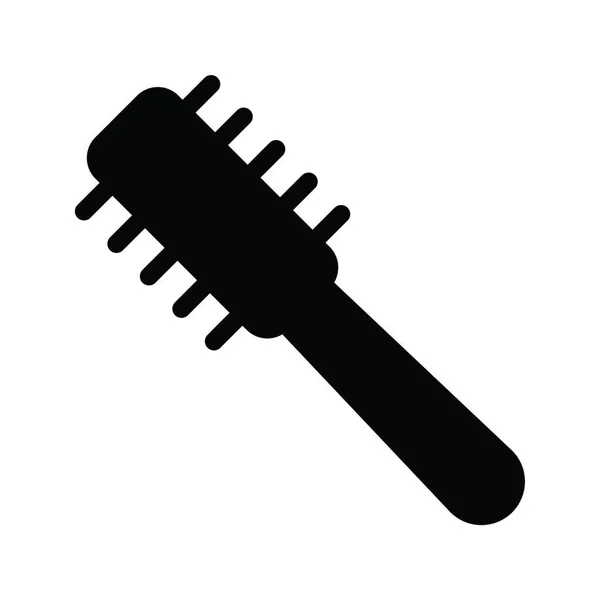 Пензлик Волосся Значок Векторні Ілюстрації — стоковий вектор