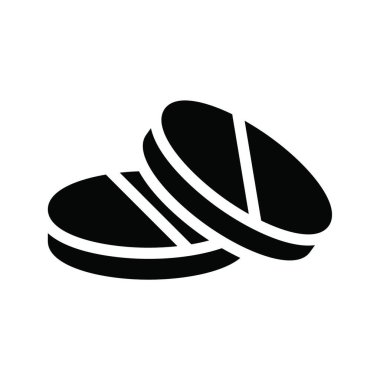 tabletler simgesi, web basit illüstrasyon