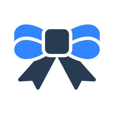 hediye web simgesi, vektör illüstrasyonu 