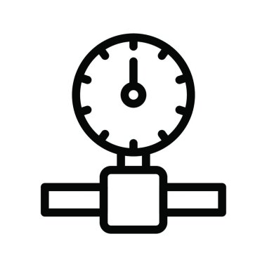 Basınç, basit vektör illüstrasyonu