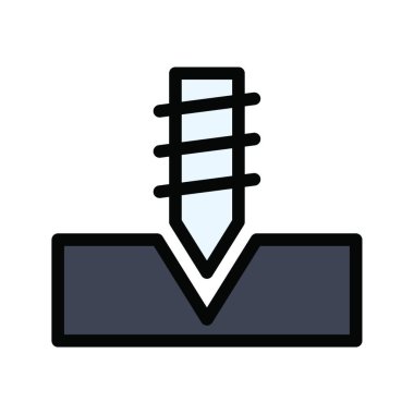 sondaj, basit vektör çizimi