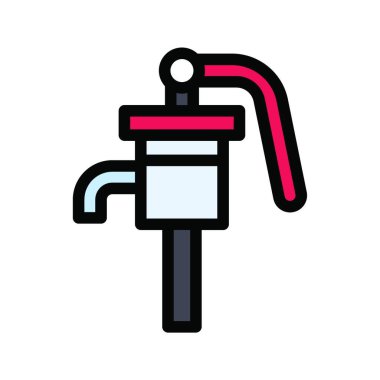 petrol, basit vektör illüstrasyonu