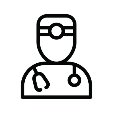 Doktor Web simgesi vektör illüstrasyonu