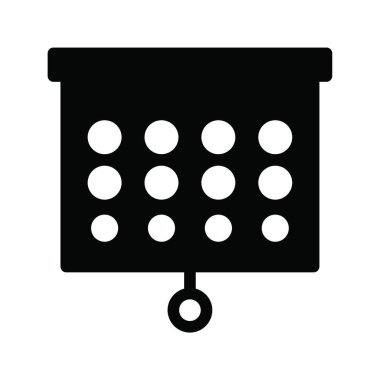 oftalmoloji ikonu vektör illüstrasyonu 