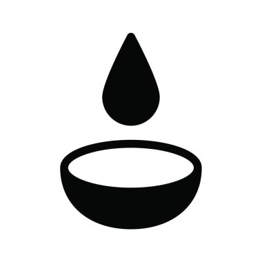 Göz simgesi, vektör illüstrasyonu 