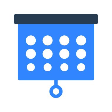 oftalmoloji ikonu vektör illüstrasyonu 