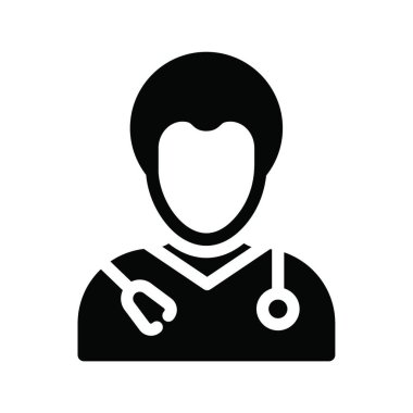 Doktor Web simgesi vektör illüstrasyonu