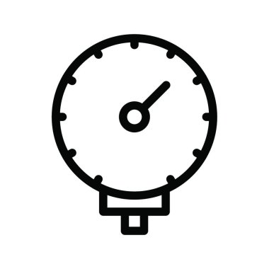 gauge web simgesi vektör illüstrasyonu 