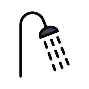 shower  web icon vector illustration