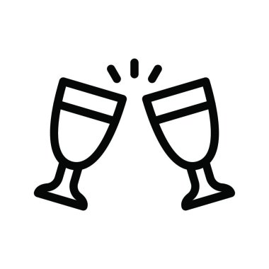 içecek simgesi, vektör illüstrasyonu 