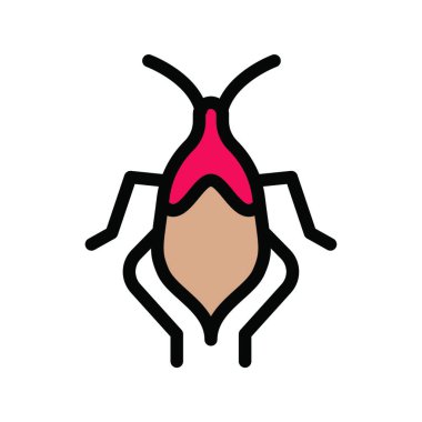 Arı simgesi, vektör illüstrasyonu